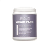 Jar of Satin Smooth Sugar Paste Medium Container on a white background